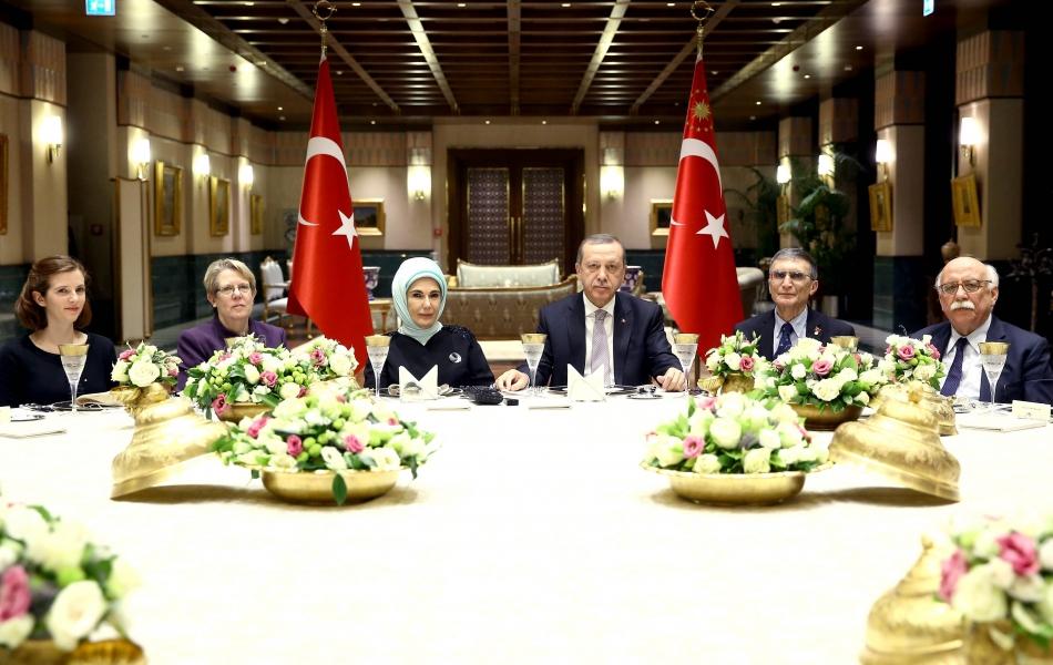 Minister Avcı participates in the dinner organized at the Presidential Complex in honor of Sancar