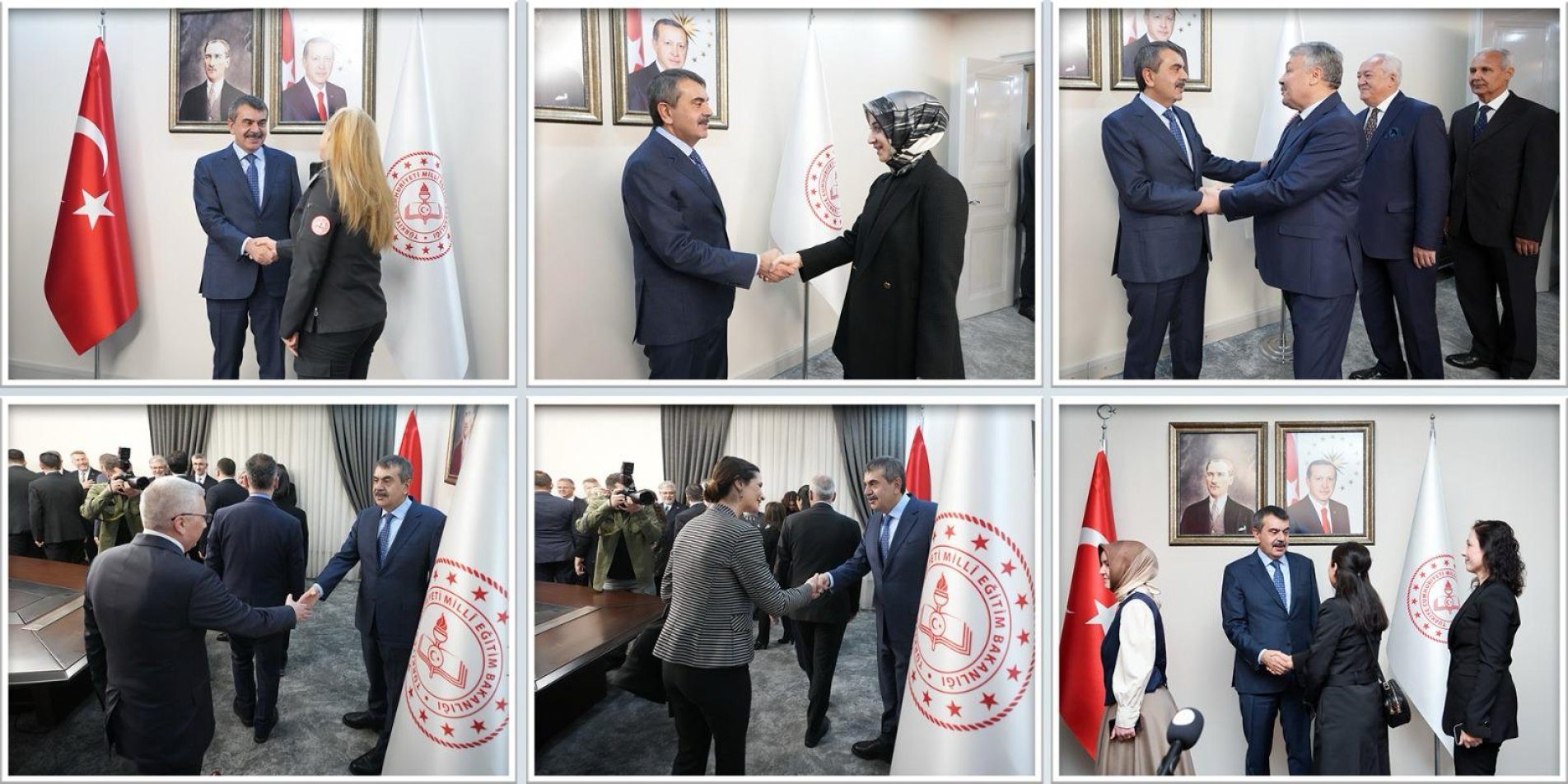 BAKAN TEKİN, BAKANLIK PERSONELİ İLE BAYRAMLAŞTI